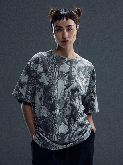 Cotton Collective Oversized Box S/S Tee - Model Image 2 of 2