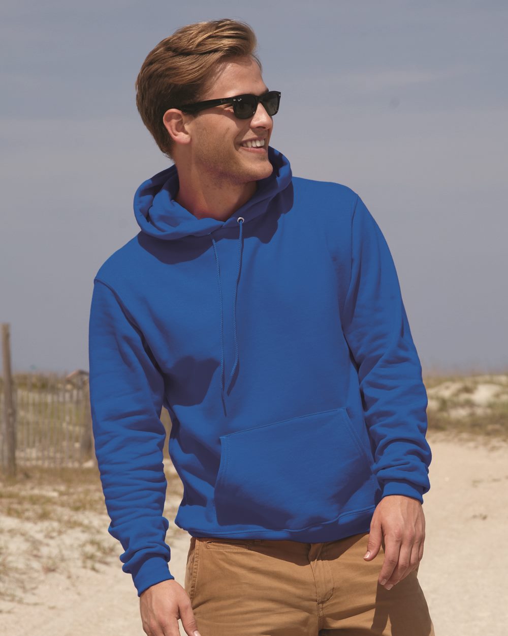 Champion 9oz EcoSmart Hoodie S700 South by Sea