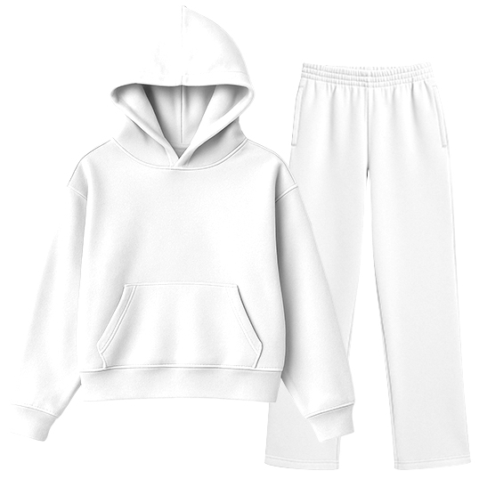 Signature Fleece Hoodie + Open Bottom Sweatpants Sweatset SBS200 SBS600
